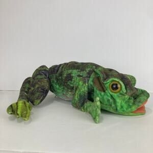 Folkmanis Puppets 3115 Frog Life Cycle Tadpole Full Body Hand Puppet